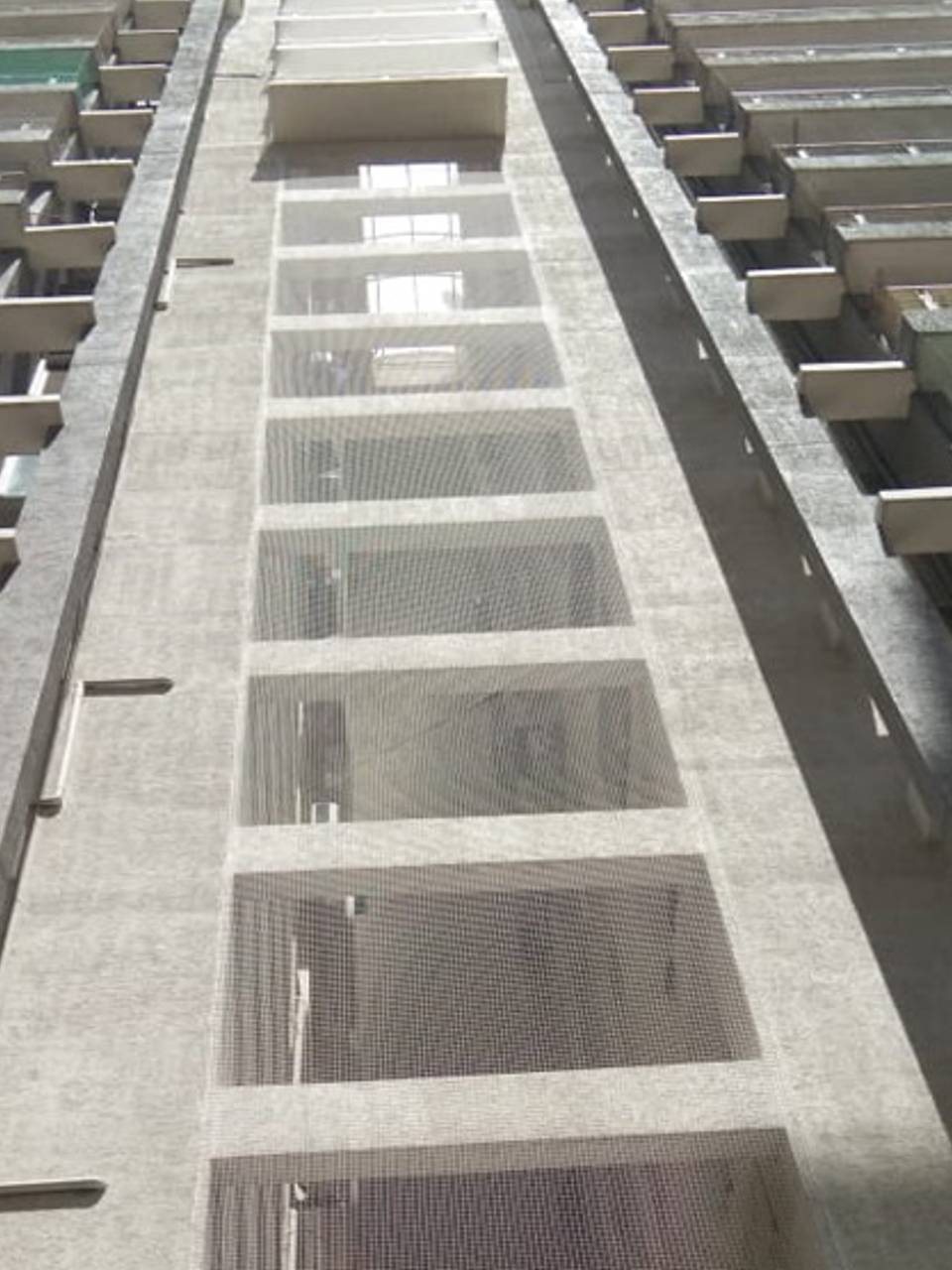 Duct Area Safety Nets Fixing for Apartments in Pune
